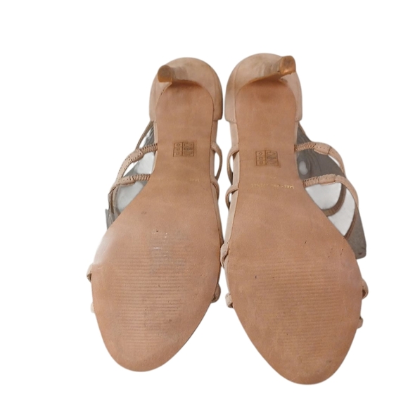 Saks Fifth Avenue Strappy Colorful Tassled Heels Sandals Size 11 - Picture 8 of 10